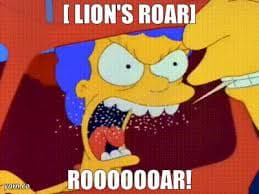 ROAR fake website screenshot
